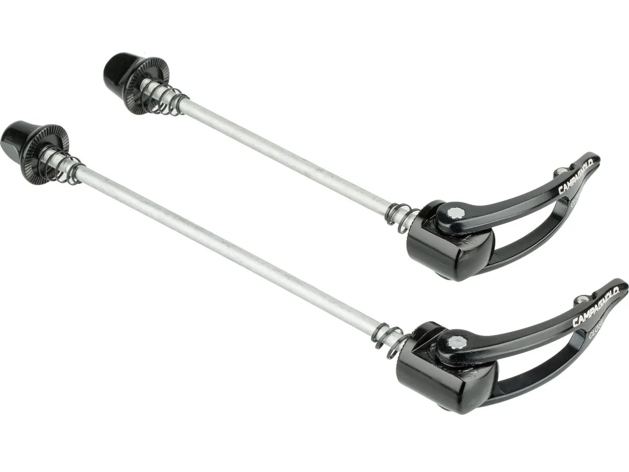 Campagnolo Nabenschnellspanner Hyperon / Bullet Ultra / Bora One / Bora Ultra, Schwarz, Satz (VR + HR)