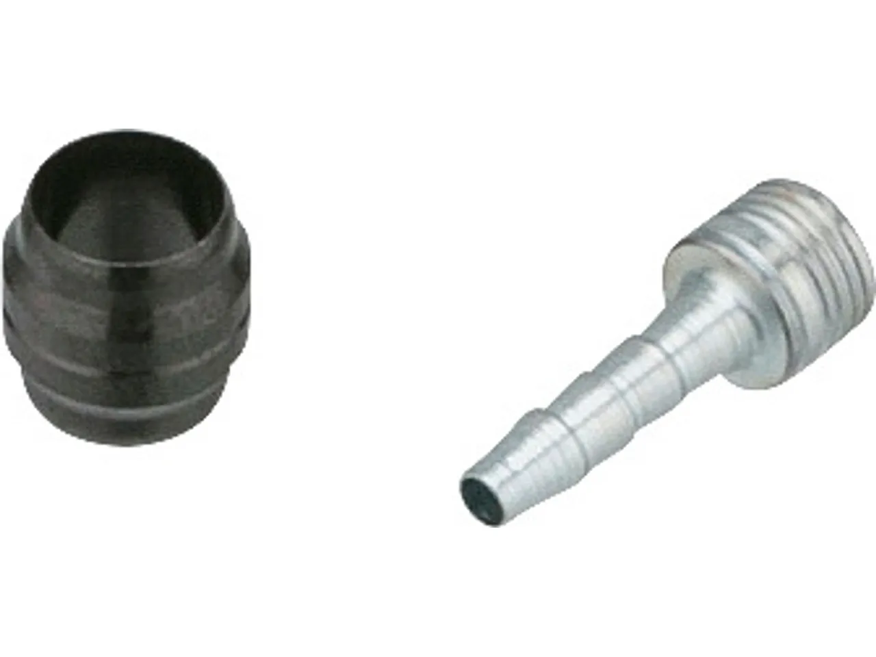 Campagnolo Olive + Insertpin für Bremsleitung, Silver / black, One Size Campagnolo Olive + Insertpin für Bremsleitung, Silver / black, One Size