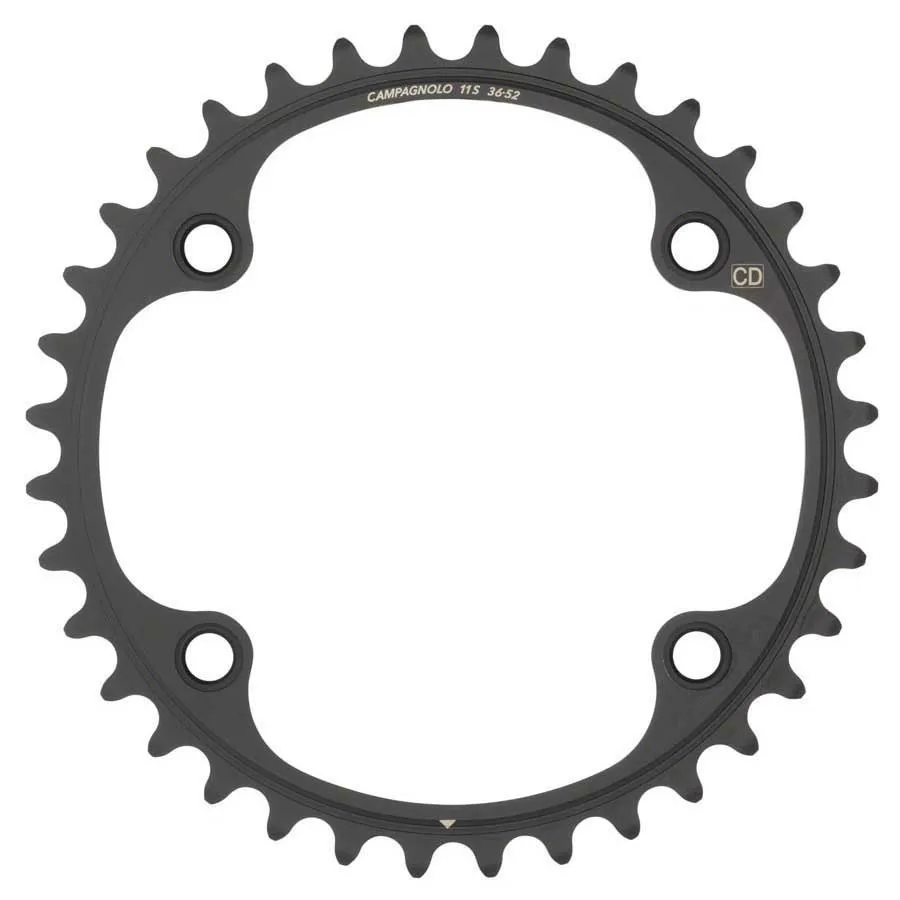 Campagnolo Potenza 112 Bcd 4b Ovales Kettenblatt, Black, 34t Campagnolo Potenza 112 Bcd 4b Ovales Kettenblatt, Black, 34t