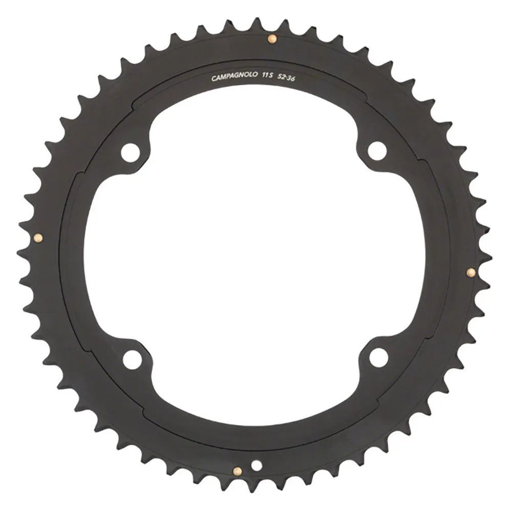 Campagnolo Potenza 145 Bcd 4b Ovales Kettenblatt, Black, 50t Campagnolo Potenza 145 Bcd 4b Ovales Kettenblatt, Black, 50t