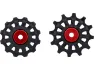 Campagnolo Super Record 12-fach Schalträdchen, Schwarz, 12 fach