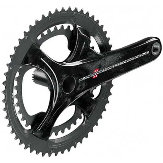 Campagnolo Super Record Kurbelgarnitur, Black, 175mm, 53-39t Campagnolo Super Record Kurbelgarnitur, Black, 175mm, 53-39t