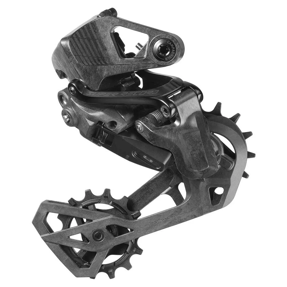 Campagnolo Super Record Wrl Udh Carbon Schaltwerk, Black, 13s, Max 34t