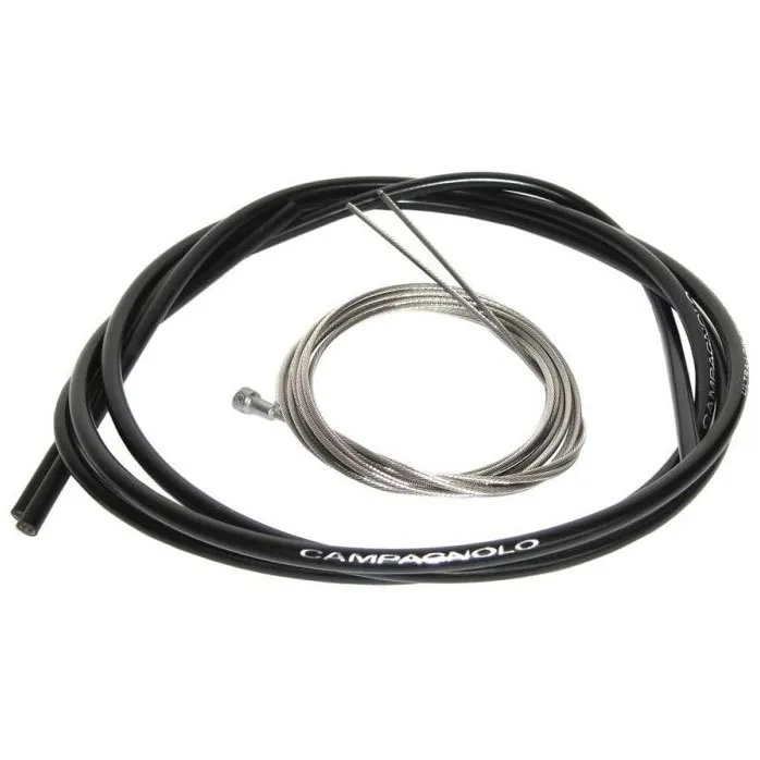 Campagnolo Tt Bremskabel-kit, Silver / black, One Size Campagnolo Tt Bremskabel-kit, Silver / black, One Size