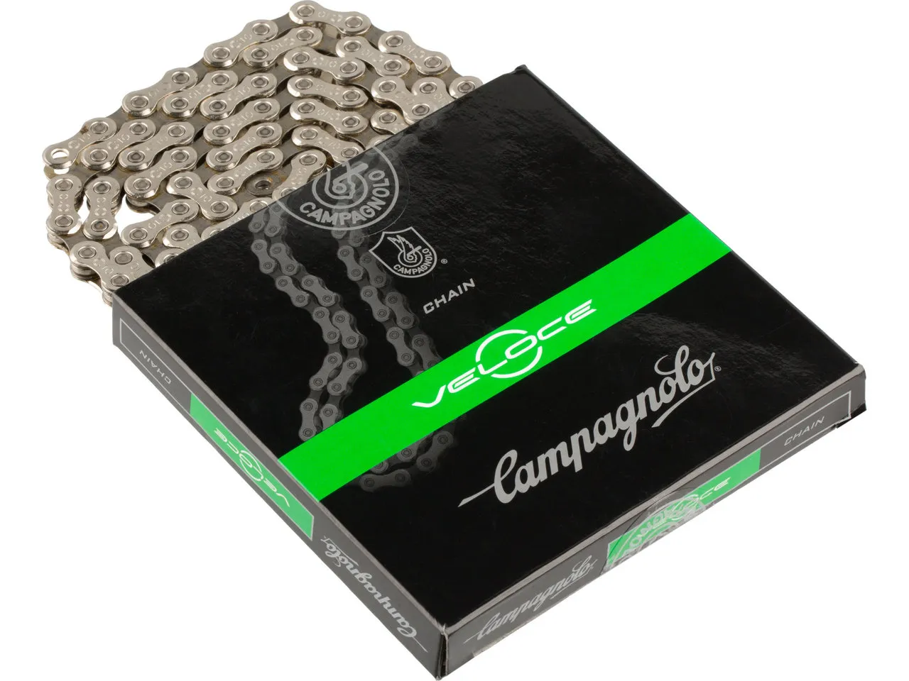 Campagnolo Veloce 10-fach Kette, Silber, 10 fach Campagnolo Veloce 10-fach Kette, Silber, 10 fach