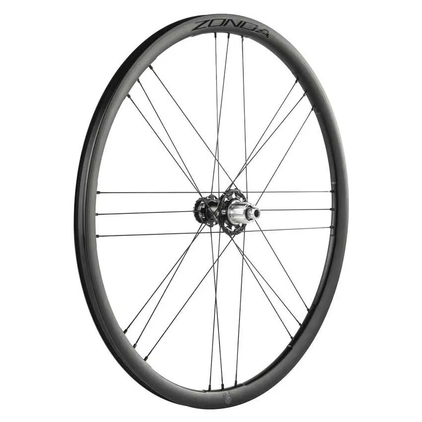 Campagnolo Zonda Gt Db 2wf C23 Disc Tubeless Rennrad-hinterrad, Black, 12 x 142mm, Campagnolo N3W Campagnolo Zonda Gt Db 2wf C23 Disc Tubeless Rennrad-hinterrad, Black, 12 x 142mm, Campagnolo N3W