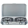 Campingaz 2 Grill & Go Cv Gaskocher Campingküche 2 Brennern, Silver / blue, One Size