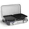 Campingaz 2 Grill & Go Cv Gaskocher Campingküche 2 Brennern, Silver / blue, One Size