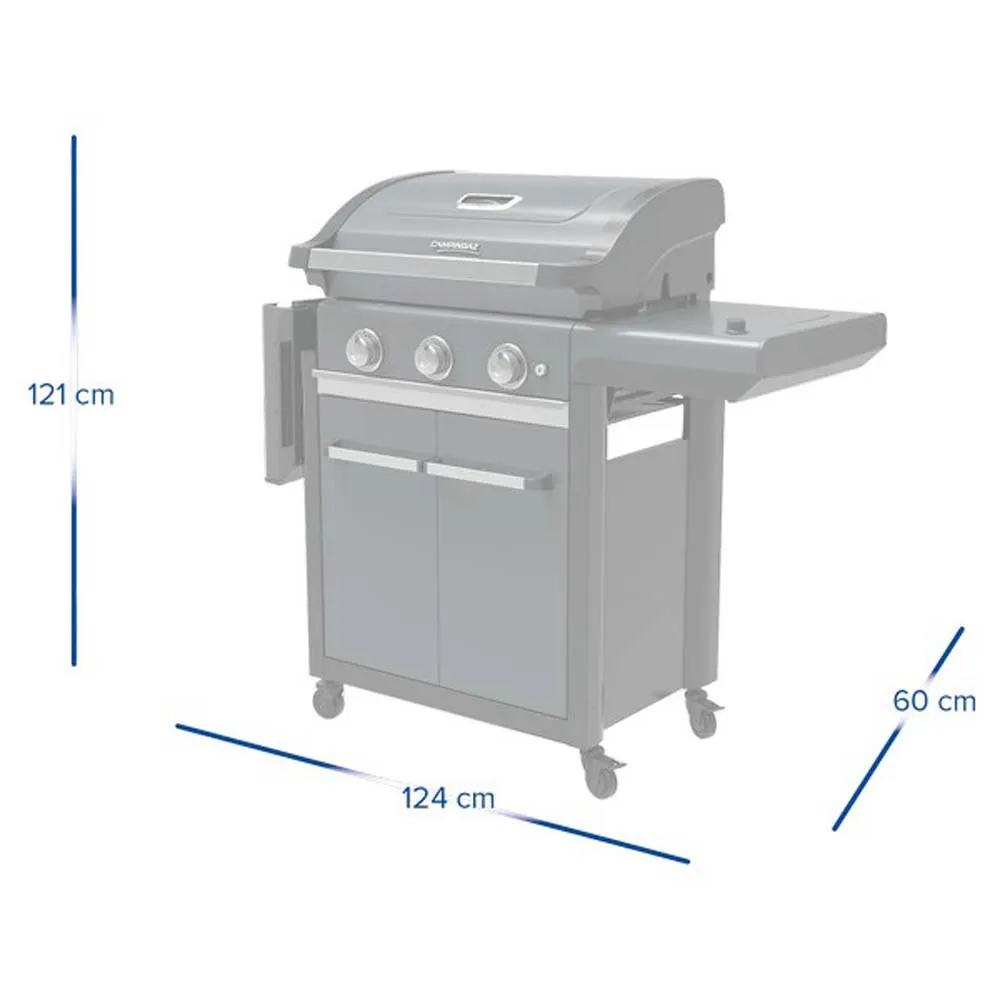 Campingaz 3 Series Premium S Grill, Black, One Size Campingaz 3 Series Premium S Grill, Black, One Size