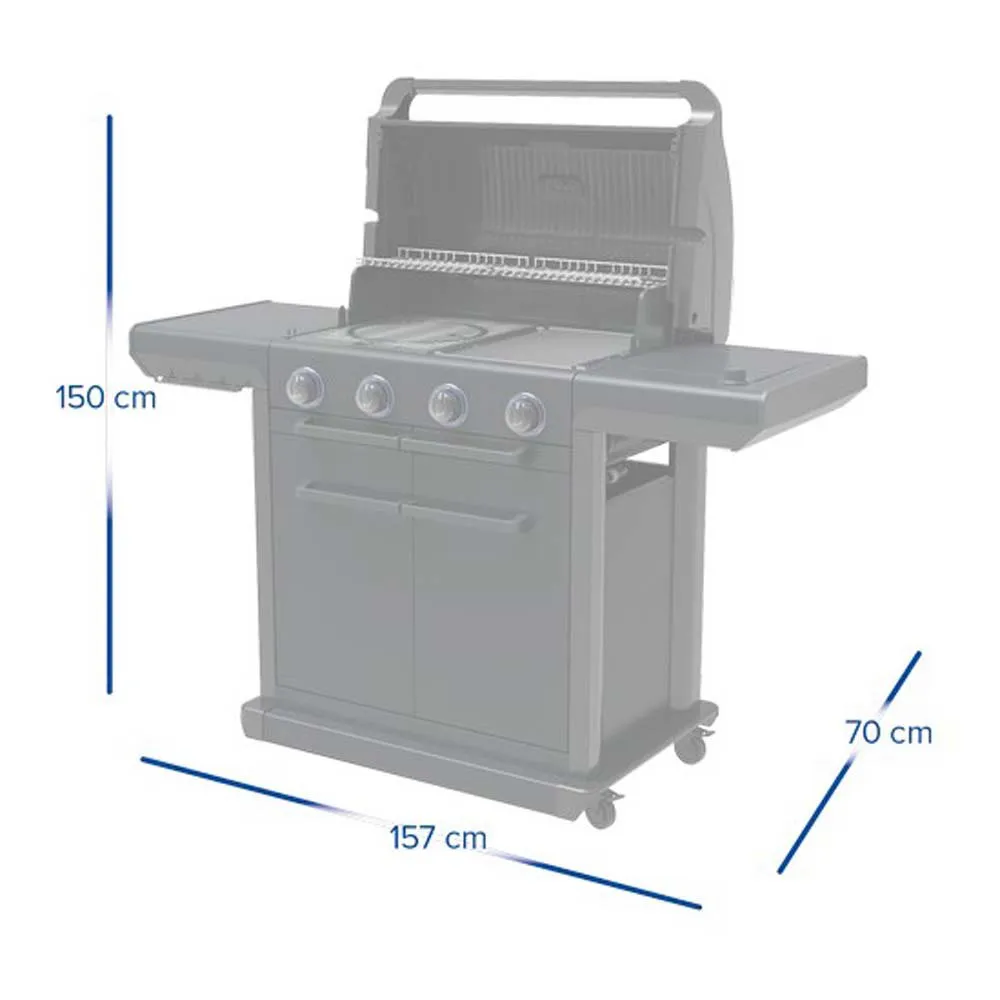 Campingaz 4 Series Premium S Grill, Black, One Size Campingaz 4 Series Premium S Grill, Black, One Size