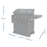 Campingaz 4 Series Premium S Grill, Black, One Size