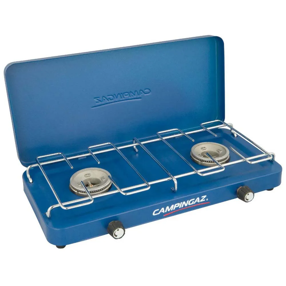 Campingaz Base Camp Gaskocher Campingküche 2 Brennern, Blue, One Size Campingaz Base Camp Gaskocher Campingküche 2 Brennern, Blue, One Size