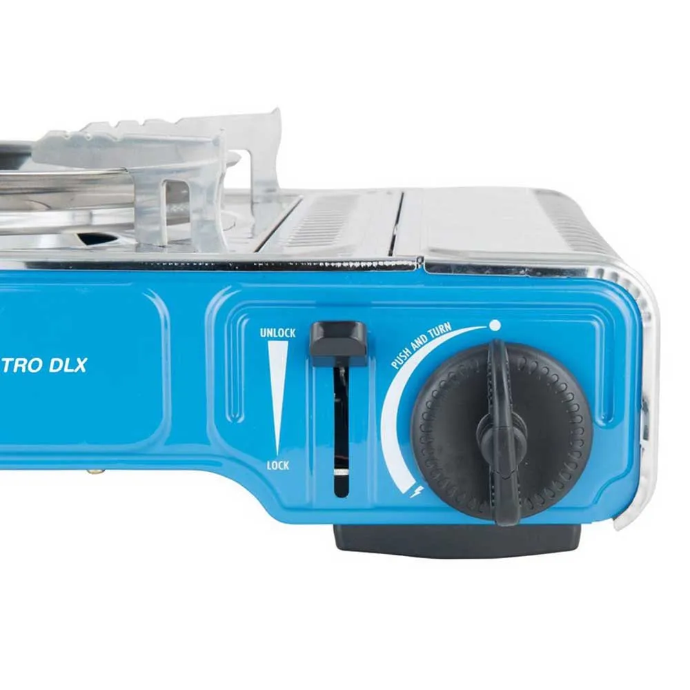 Campingaz Camp Bistro Dlx Gaskocher Campingküche, Steel / blue, One Size Campingaz Camp Bistro Dlx Gaskocher Campingküche, Steel / blue, One Size