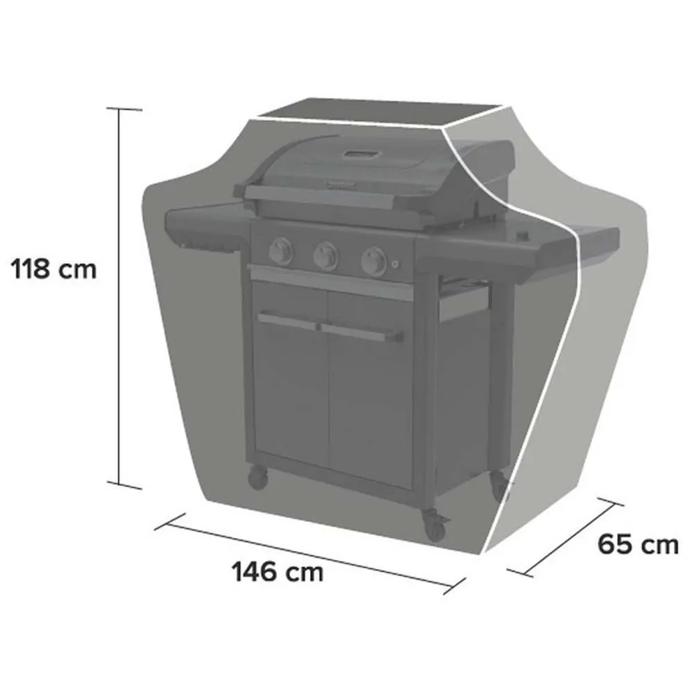 Campingaz Classic L Grillabdeckung, Black, 146 x 65 x 118cm Campingaz Classic L Grillabdeckung, Black, 146 x 65 x 118cm