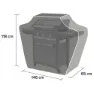 Campingaz Classic L Grillabdeckung, Black, 146 x 65 x 118cm