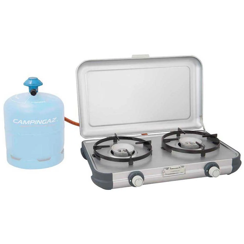 Campingaz Gaskocher Campingküche 2 Brennern, Grey, One Size