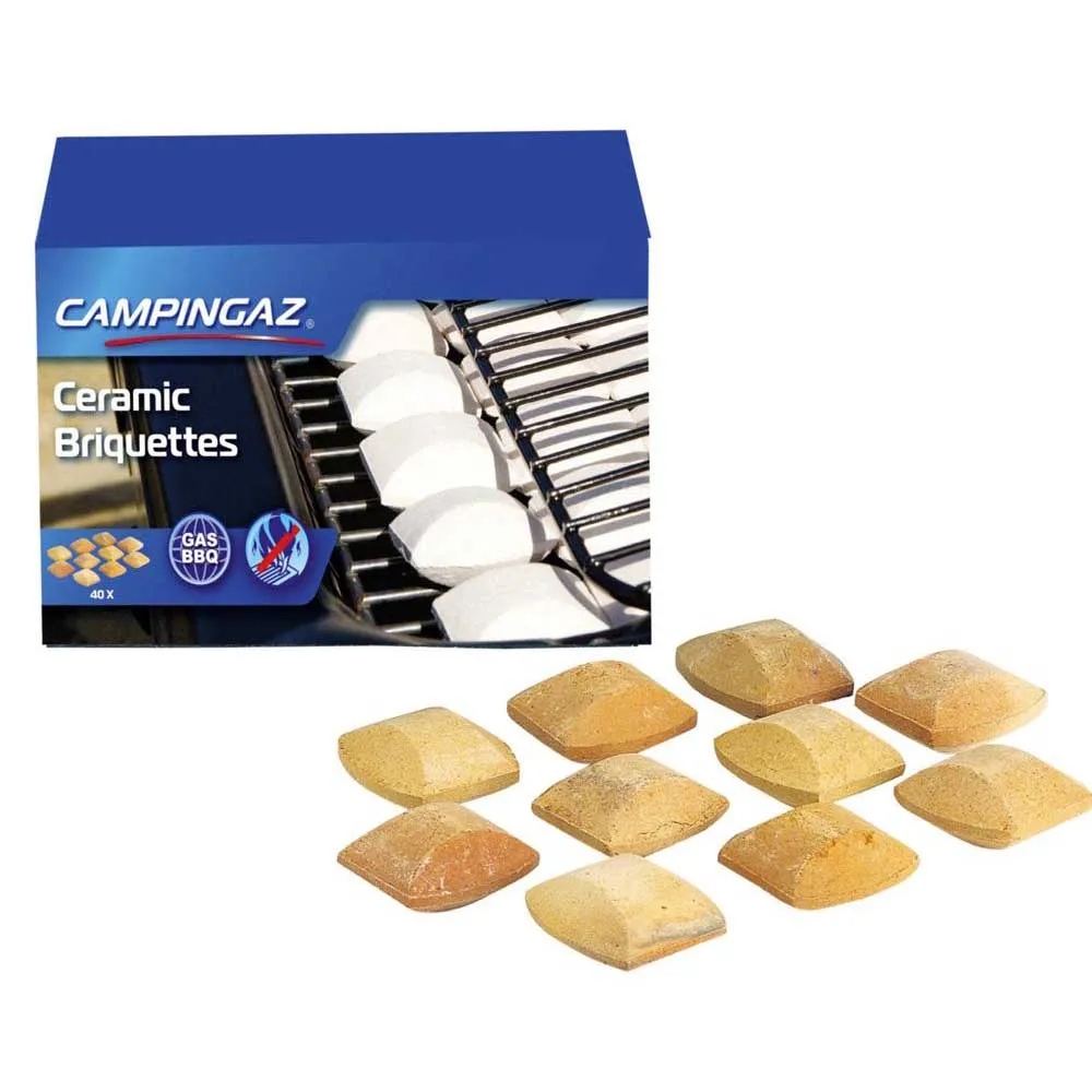 Campingaz Keramikbriketts 40 Einheiten, Beige, One Size Campingaz Keramikbriketts 40 Einheiten, Beige, One Size