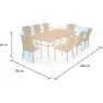Campingaz Rechteckig/oval Xl, Grey, 90 x 280 x 170cm