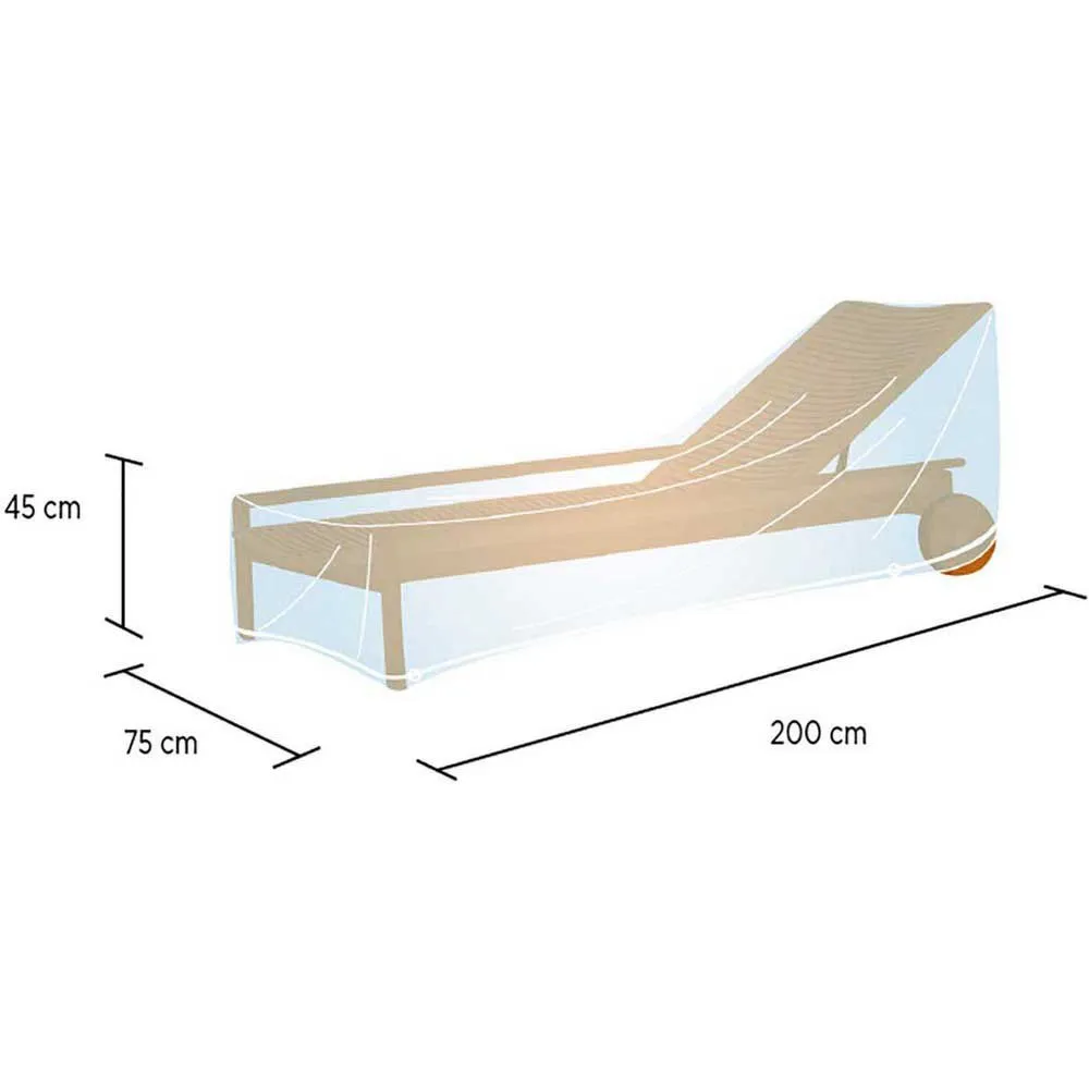 Campingaz Sonnenliege, Grey, 45 x 200 x 75cm