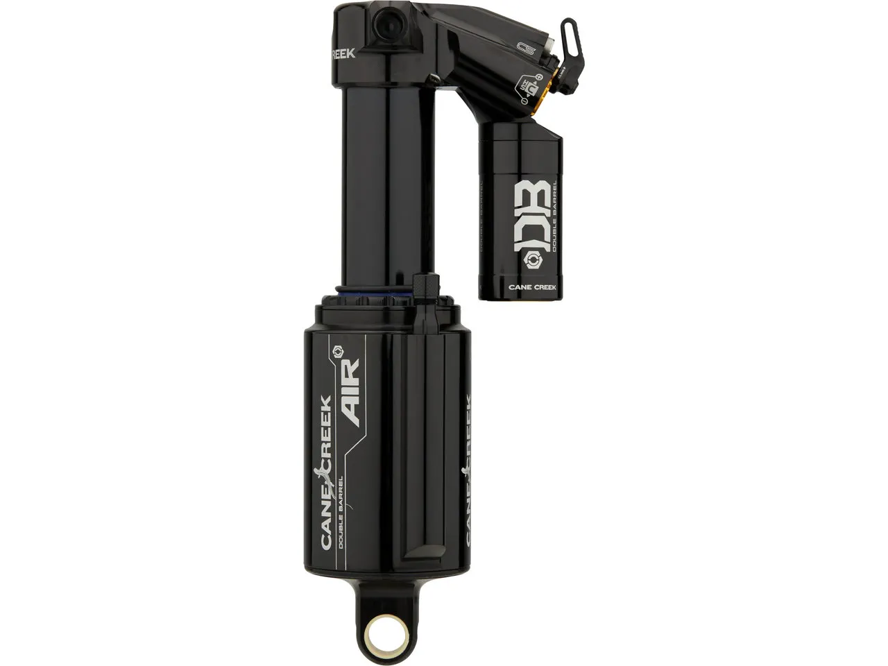 Cane Creek DBair CS Double Barrel Trunnion Luftdämpfer, Black, 185mm x 50mm Cane Creek DBair CS Double Barrel Trunnion Luftdämpfer, Black, 185mm x 50mm