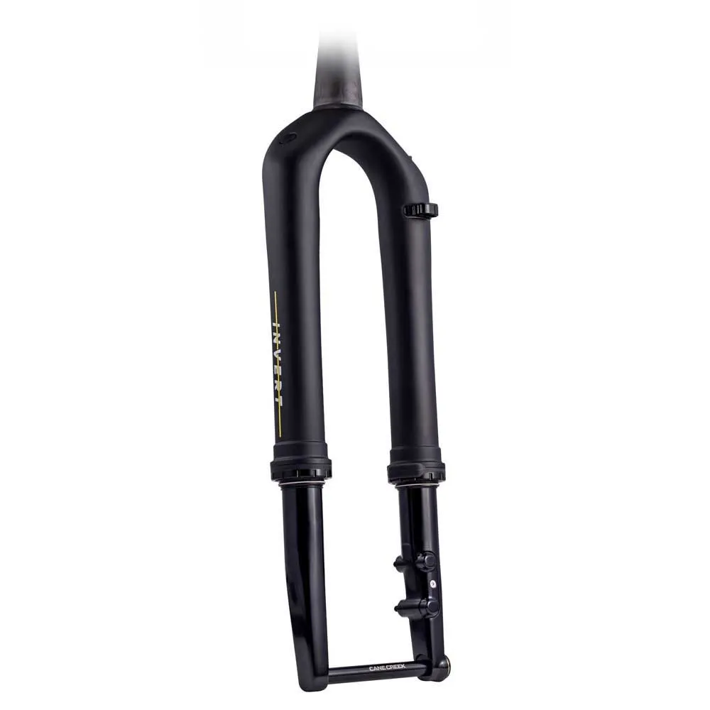 Cane Creek Invert Sl 1.5´´ Tapered Steerer 12x100mm Ta 45 Mm Offset Gravel Gabel, Black, 700C, 30mm Cane Creek Invert Sl 1.5´´ Tapered Steerer 12x100mm Ta 45 Mm Offset Gravel Gabel, Black, 700C, 30mm