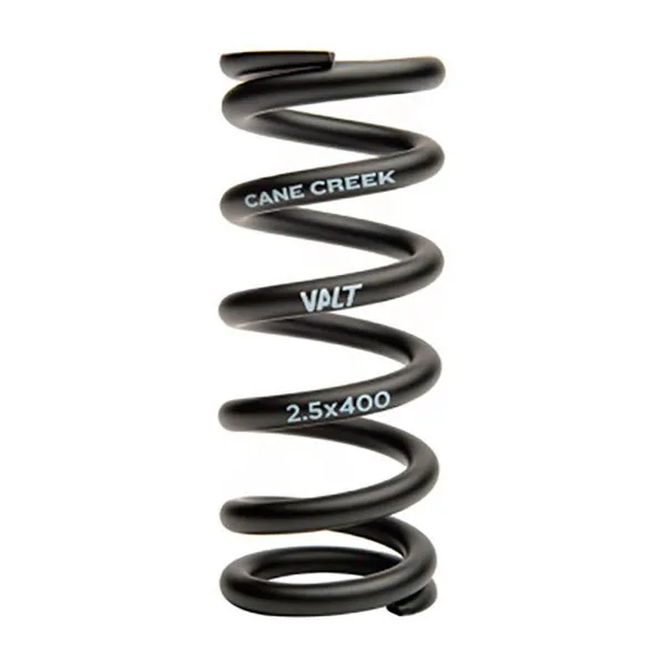 Cane Creek Valt Lighweight Steel 45 Mm Stoßdämpferfeder, Black, 400lbs Cane Creek Valt Lighweight Steel 45 Mm Stoßdämpferfeder, Black, 400lbs