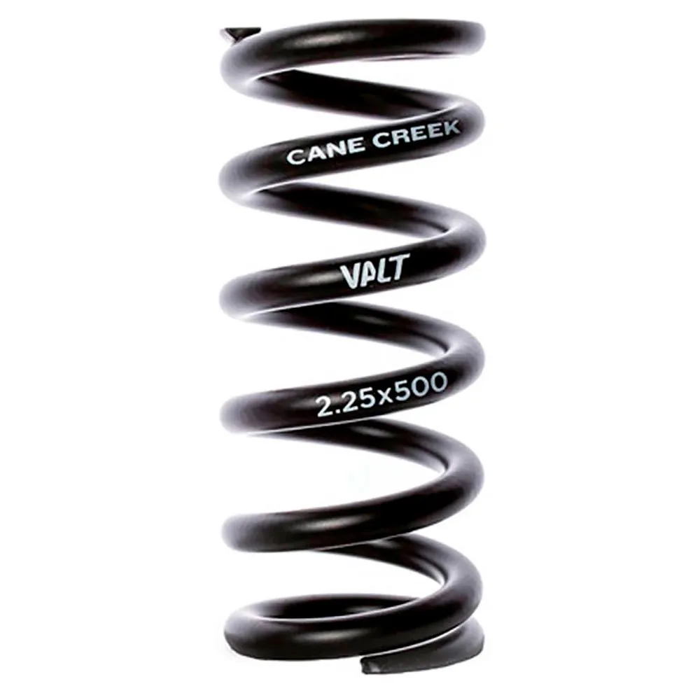Cane Creek Valt Superligero Steel 2.50x500 Mm Stoßdämpferfeder Refurbished, Black, 500lbs Cane Creek Valt Superligero Steel 2.50x500 Mm Stoßdämpferfeder Refurbished, Black, 500lbs
