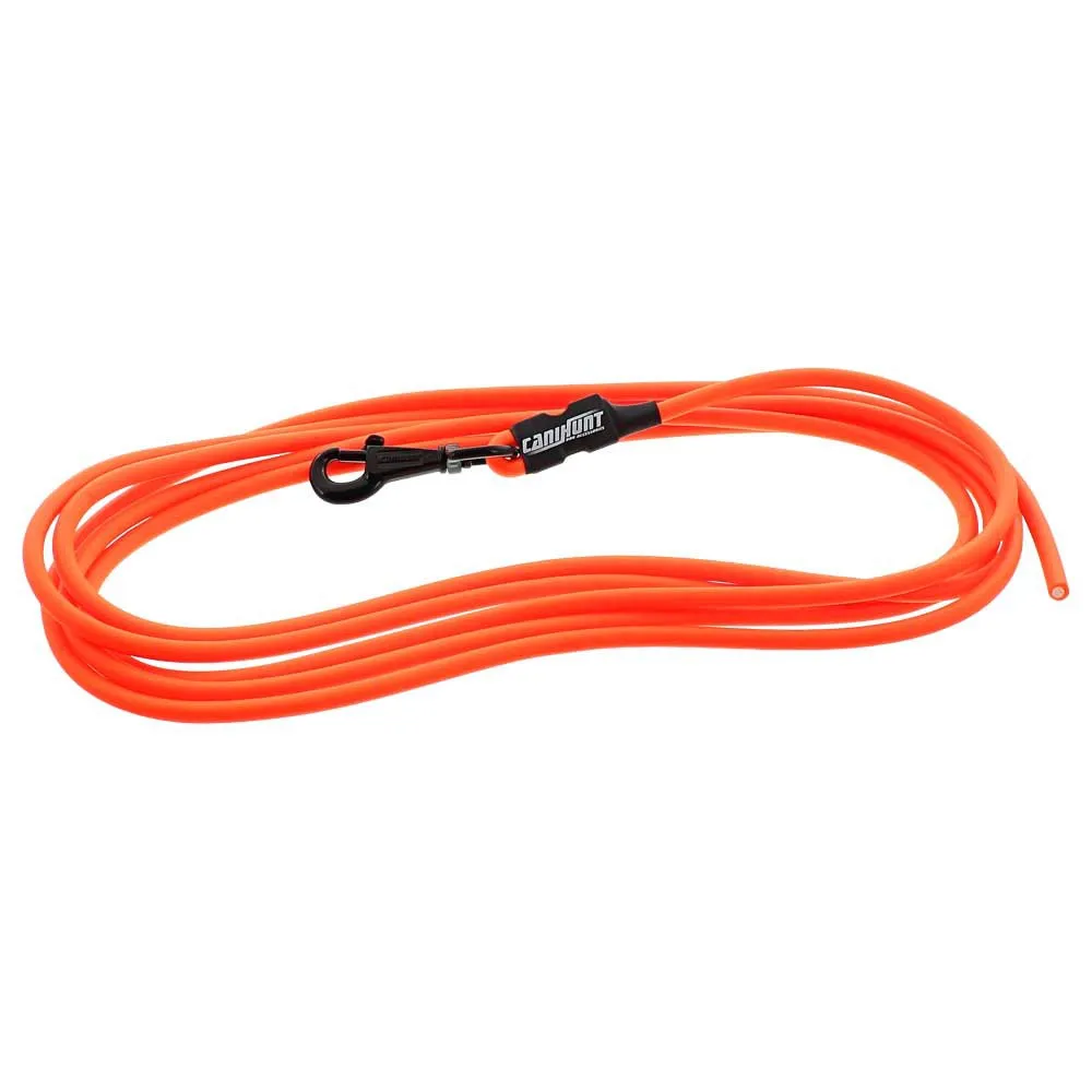 Canihunt Long Xtreme Round 5 M Führleine, Orange, 8mm Canihunt Long Xtreme Round 5 M Führleine, Orange, 8mm