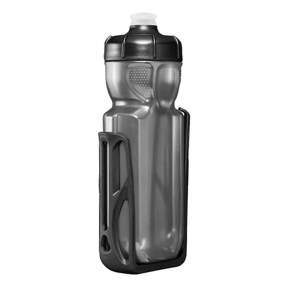 Cannondale Gripper Aero + Regrip Aero / Cage Trinkflasche, Black / grey, One Size Cannondale Gripper Aero + Regrip Aero / Cage Trinkflasche, Black / grey, One Size