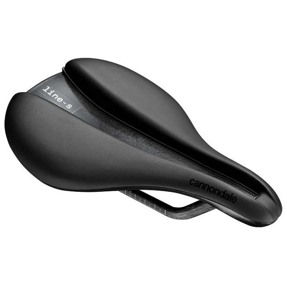 Cannondale Line S Carbon Flat Sattel, Black, 142mm Cannondale Line S Carbon Flat Sattel, Black, 142mm