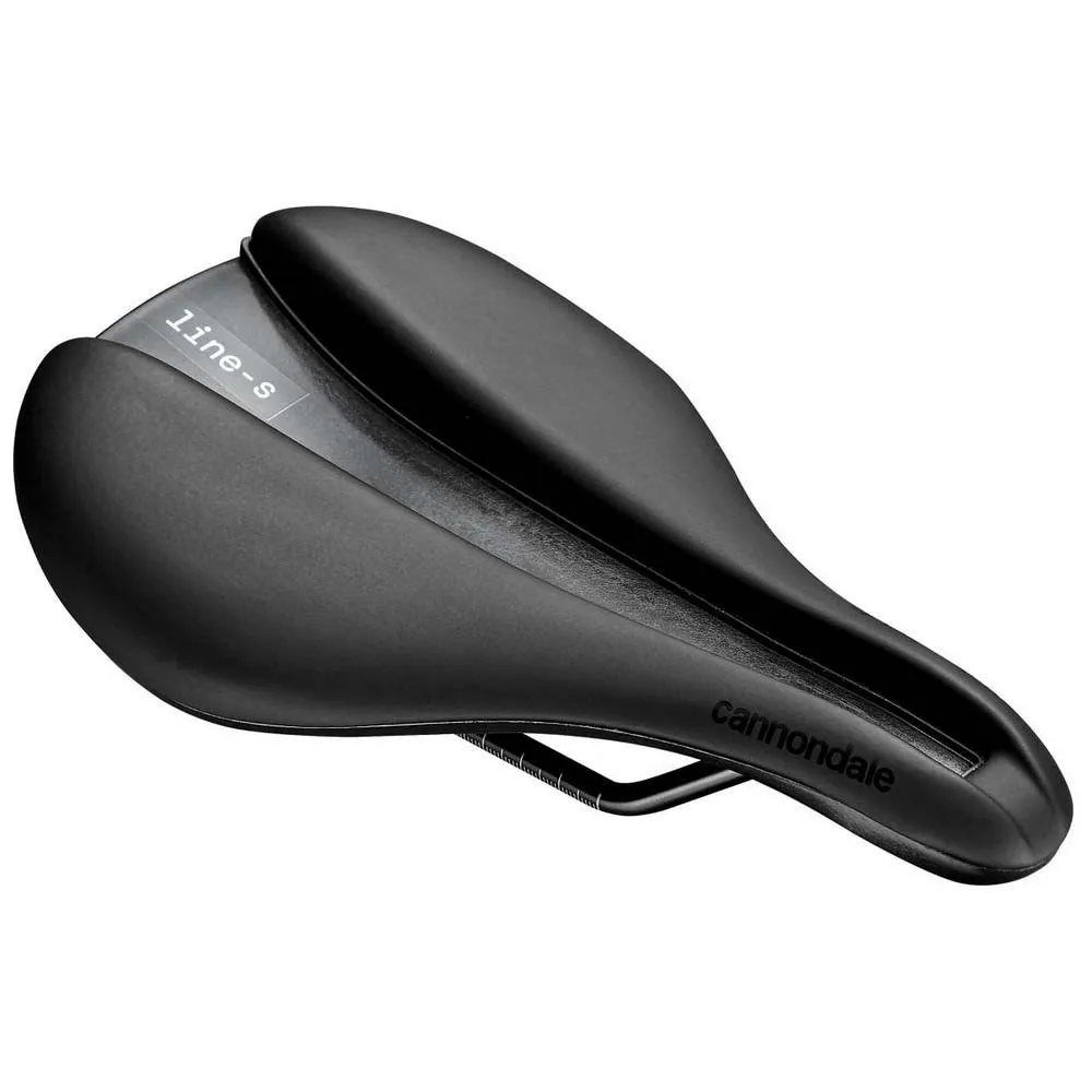 Cannondale Line S Steel Flat Sattel, Black, 142mm Cannondale Line S Steel Flat Sattel, Black, 142mm