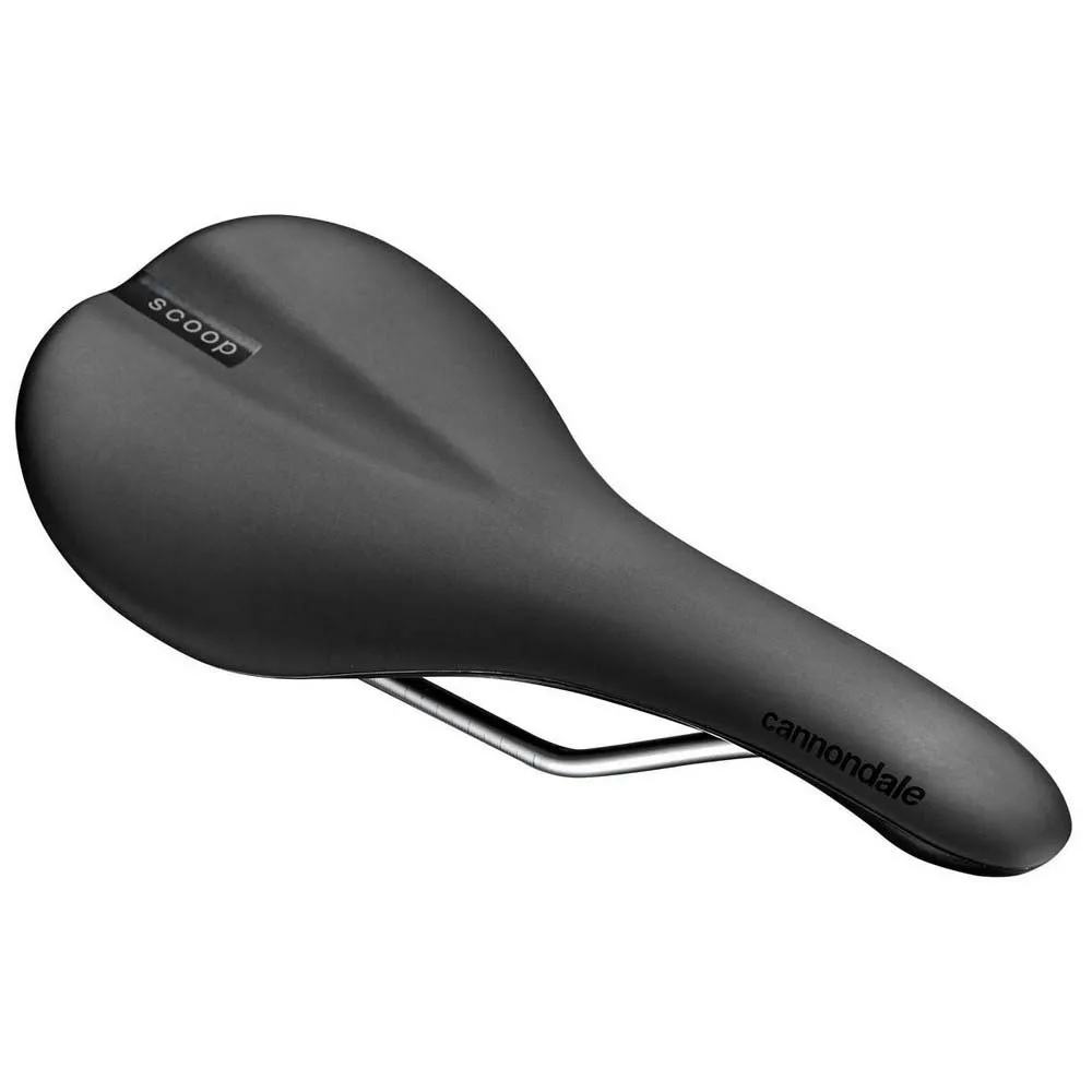 Cannondale Scoop Cromo Shallow Sattel, Black, 142mm Cannondale Scoop Cromo Shallow Sattel, Black, 142mm