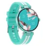 Canyon Cns-sw61bl Smartwatch, Green / white