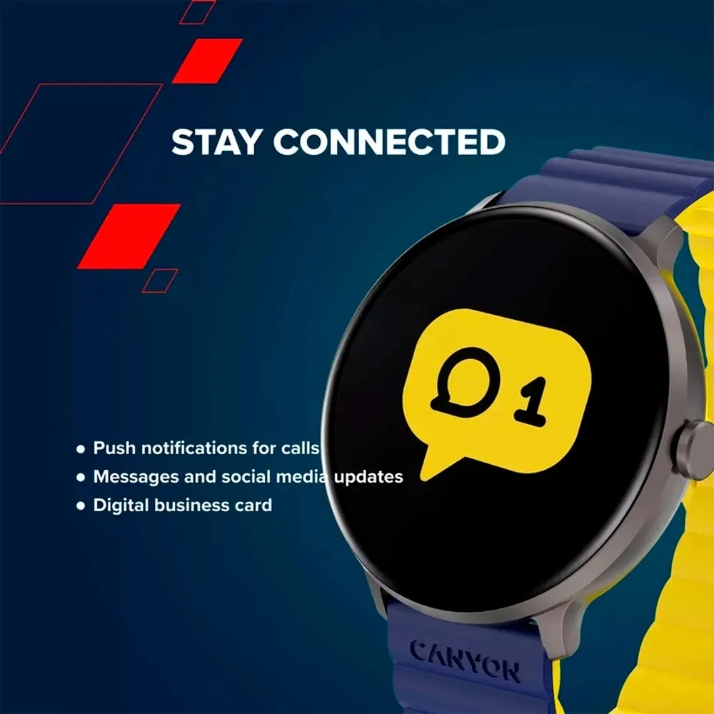 Canyon Jacky Sw-69 Smartwatch, Green / orange Canyon Jacky Sw-69 Smartwatch, Green / orange