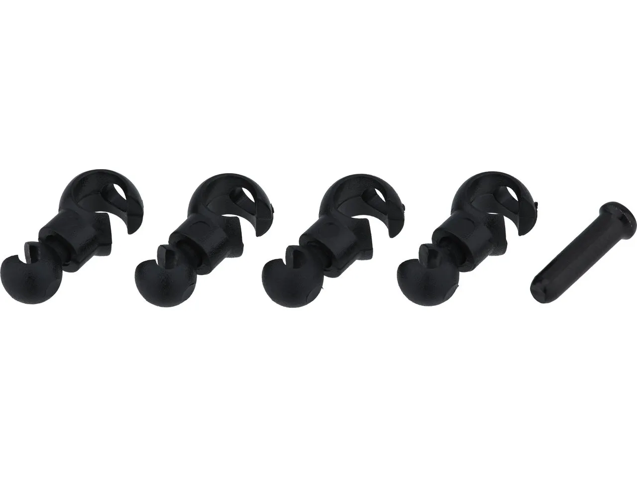capgo OL Drehverbinder für 4-5 mm Außenhüllen & Di2 Kabel, Schwarz, one_size capgo OL Drehverbinder für 4-5 mm Außenhüllen & Di2 Kabel, Schwarz, one_size