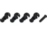 capgo OL Drehverbinder für 4-5 mm Außenhüllen & Di2 Kabel, Schwarz, one_size