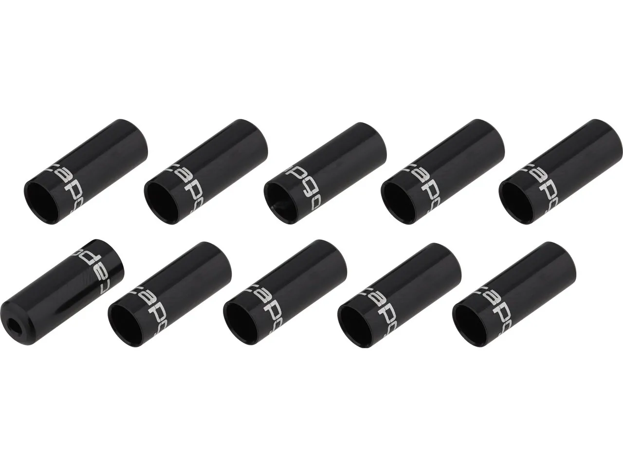 capgo OL Endkappen für Bremszugaußenhülle, Schwarz, 5mm