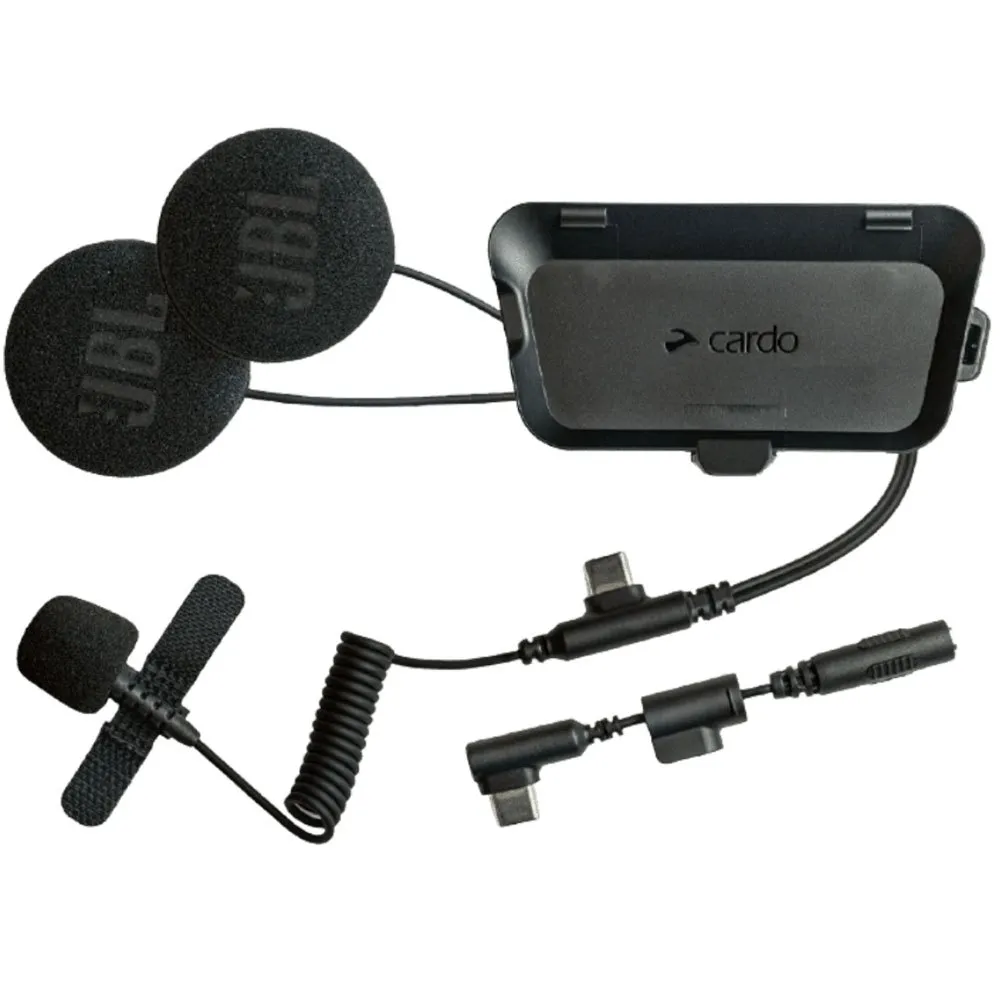 Cardo Packtalk Outdoor 2. Helm-kit, Black, One Size Cardo Packtalk Outdoor 2. Helm-kit, Black, One Size