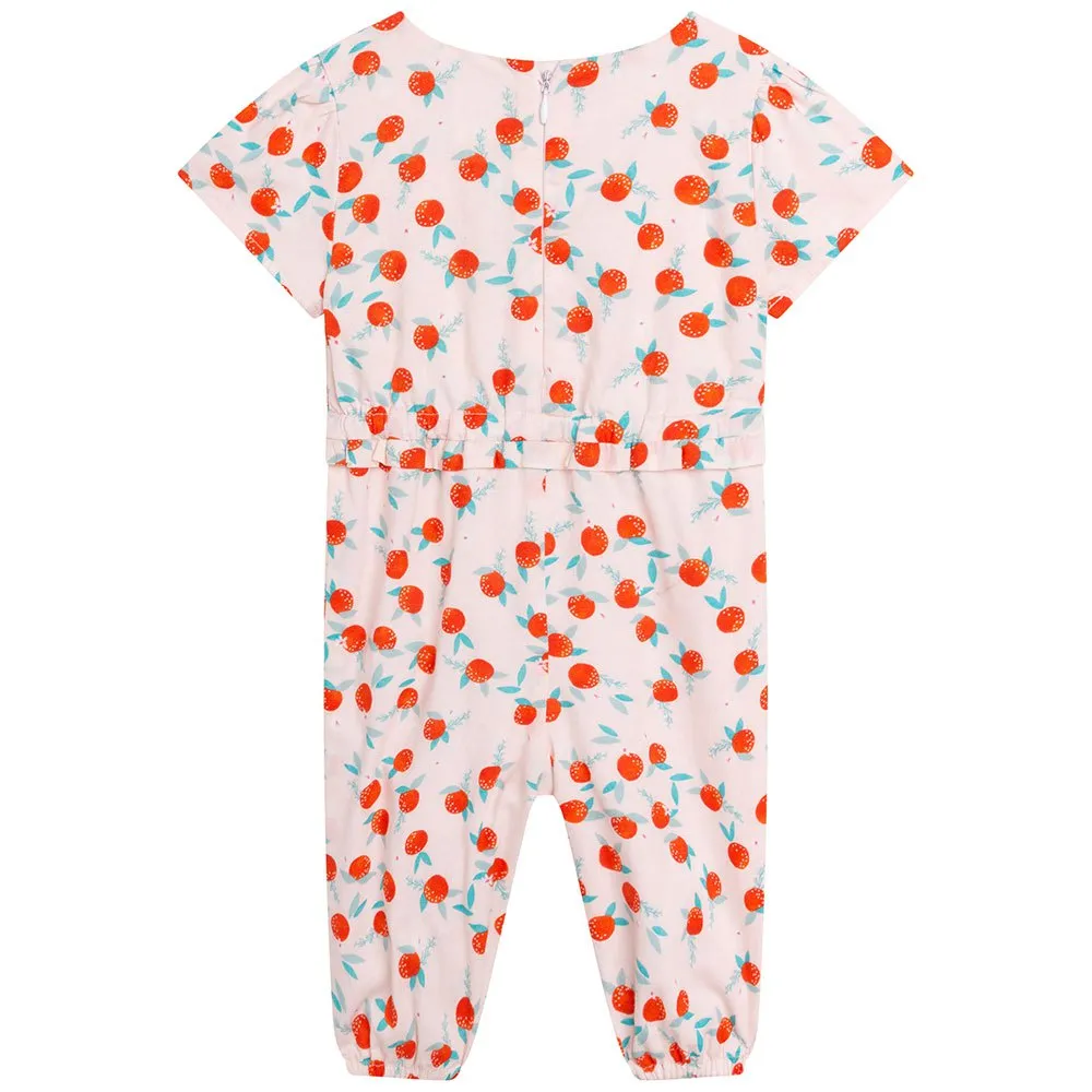 Carrement Beau Y04072 Playsuit, Orange, 12MON Carrement Beau Y04072 Playsuit, Orange, 12MON