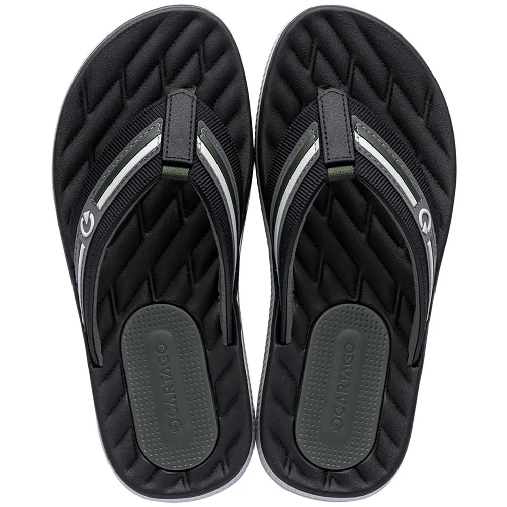 Cartago Napoles Iii Flip-flops male, Grey / black / green, EU 41 Cartago Napoles Iii Flip-flops male, Grey / black / green, EU 41