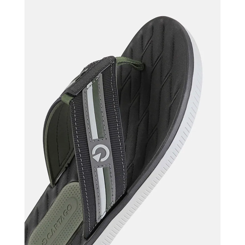 Cartago Napoles Iii Flip-flops male, Grey / black / green, EU 41 Cartago Napoles Iii Flip-flops male, Grey / black / green, EU 41