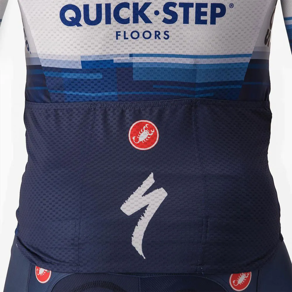 Castelli Aero Race 6.1 Soudal Quick-step 2023 Kurzarm-radtrikot, Dark blue / white Castelli Aero Race 6.1 Soudal Quick-step 2023 Kurzarm-radtrikot, Dark blue / white