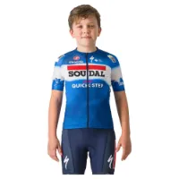 Castelli Aero Soudal Quick-step 2024 Kurzarm-radtrikot Castelli Aero Soudal Quick-step 2024 Kurzarm-radtrikot