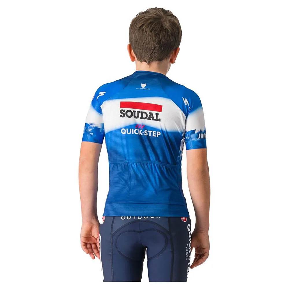 Castelli Aero Soudal Quick-step 2024 Kurzarm-radtrikot, Multicolor Castelli Aero Soudal Quick-step 2024 Kurzarm-radtrikot, Multicolor