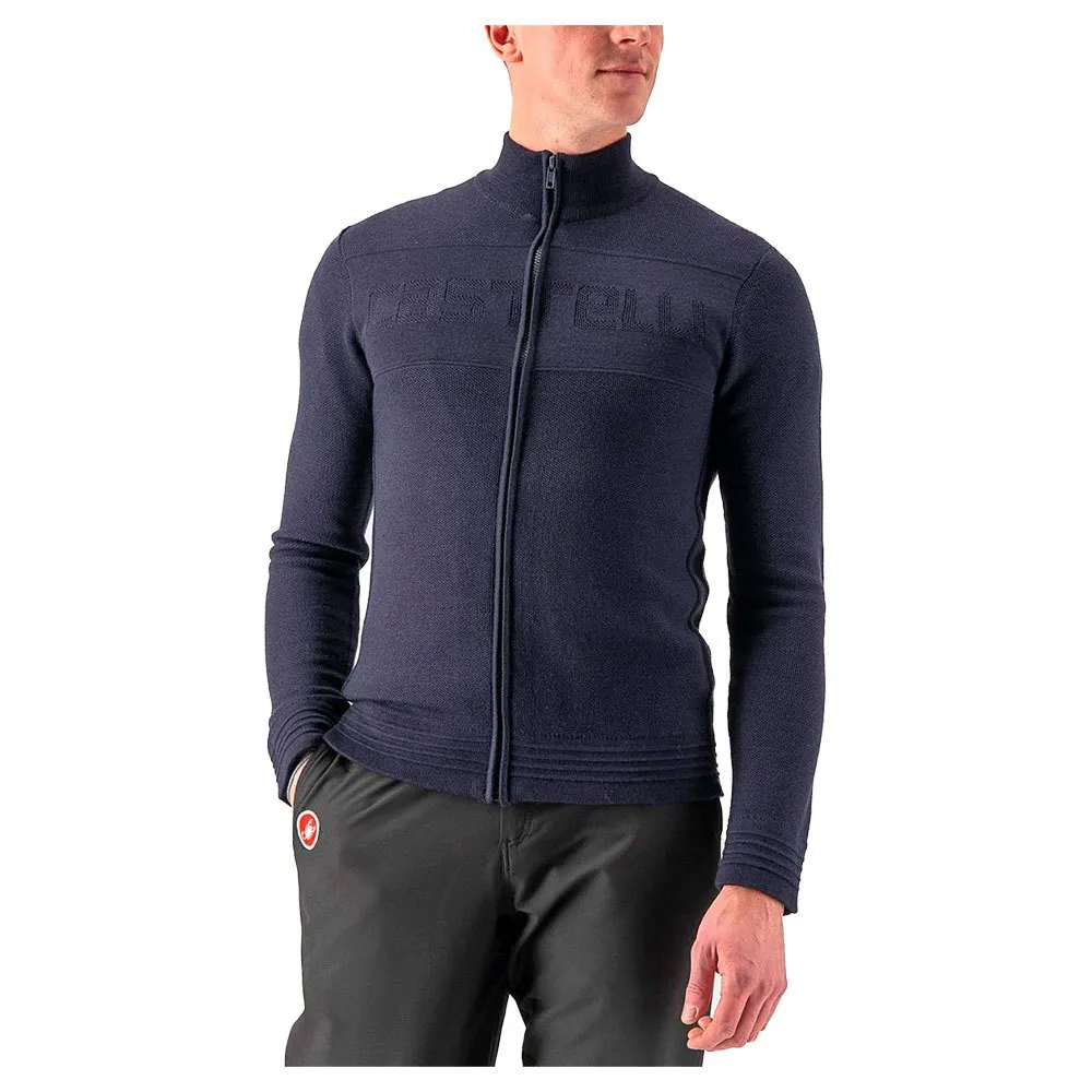 Castelli Armando Reißverschlusspullover, Savile blue, M Castelli Armando Reißverschlusspullover, Savile blue, M