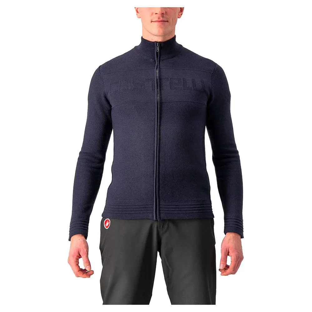 Castelli Armando Reißverschlusspullover, Savile blue, M Castelli Armando Reißverschlusspullover, Savile blue, M