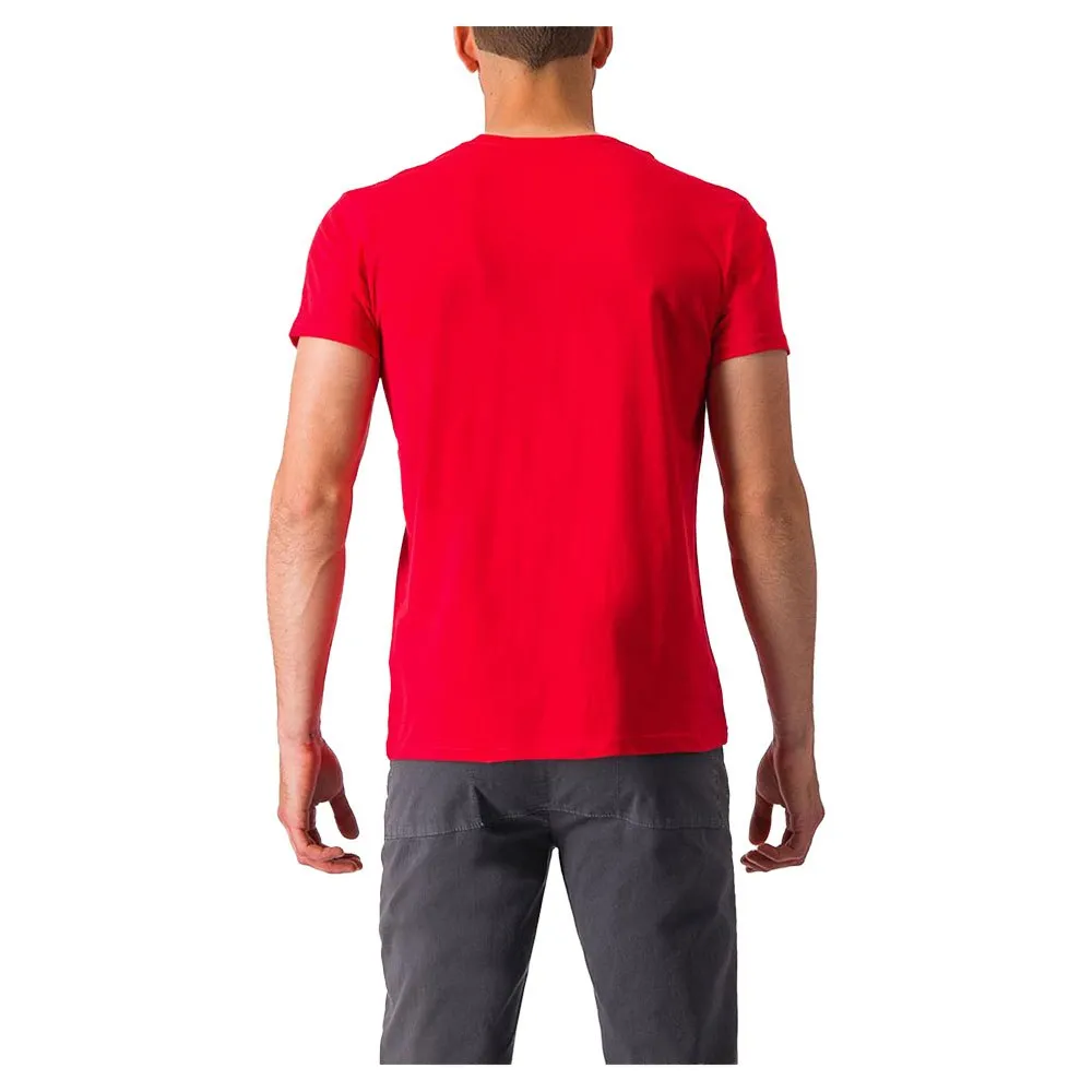 Castelli Classico Kurzarm-t-shirt, Red, M Castelli Classico Kurzarm-t-shirt, Red, M