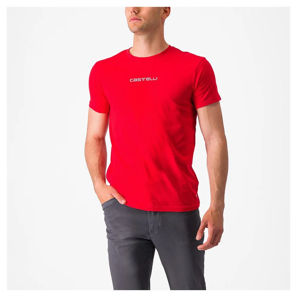 Castelli Classico Kurzarm-t-shirt, Red, M Castelli Classico Kurzarm-t-shirt, Red, M