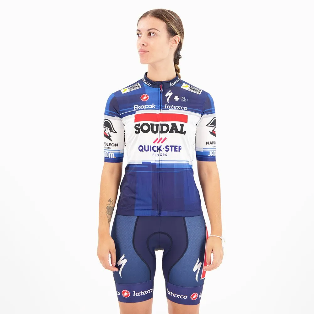 Castelli Competizione 2 Soudal Quick-step 2023 Kurzarm-radtrikot Castelli Competizione 2 Soudal Quick-step 2023 Kurzarm-radtrikot