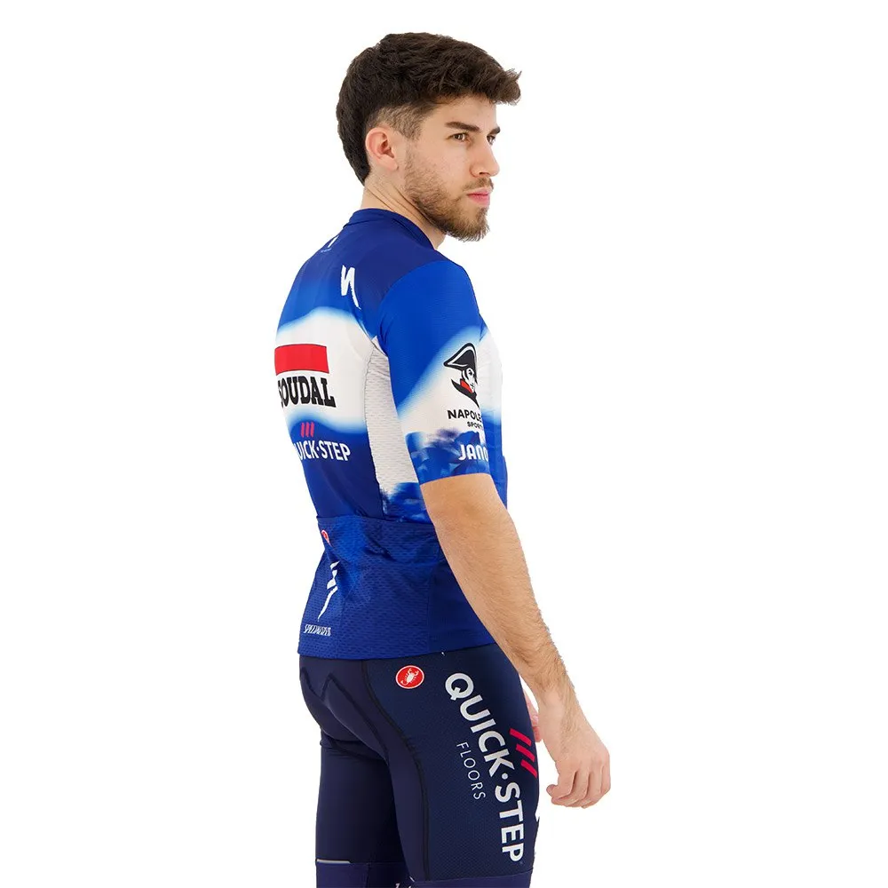 Castelli Competizione 3 Soudal Quick-step 2024 Kurzarm-radtrikot Castelli Competizione 3 Soudal Quick-step 2024 Kurzarm-radtrikot